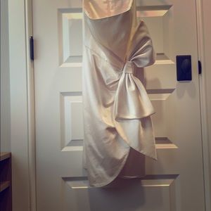 Milly ivory silk dress